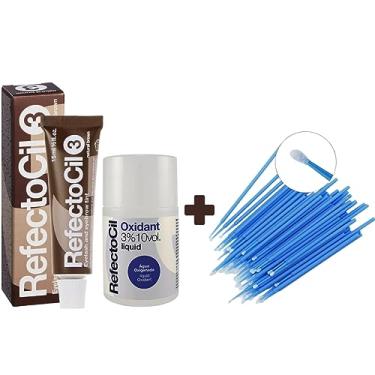 Imagem de Kit Refectocil 1 Tinta + 1 Oxidante N.3 Castanho Natural