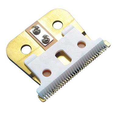 Imagem de CIADAZ Conjunto de lâminas de aço e cerâmica de substituição T-lâmina de substituição para aparador de detalhes ANDIS GTX para aparador de cabelo elétrico