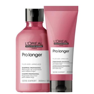 Imagem de Loreal Expert Pro Longer Shampoo 300ml E Condicionador 200ml - Loreal