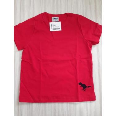 Imagem de Camiseta infantil meninos dinossauro 100% algodao Rovitex-Masculino
