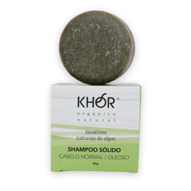Imagem de Shampoo Sólido KHOR - Cabelos normais/oleosos (Shampoo em Barra) - 80g