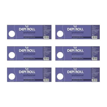 Imagem de Depilatorio Depiroll Lenços Com 20Un Tnt - Kit Com 6Un