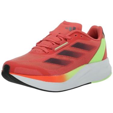 Imagem de adidas Tênis masculino Duramo Speed, Preloved Scarlet/Aurora Metallic/Solar Red, 8.5