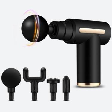 Imagem de Massageador Elétrico Profissional Muscular Pistola Massagem Pistola Massageadora Onyon Elétrica Corporal De Fisioterapia Ony