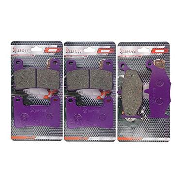 Imagem de Pastilhas de freio dianteiras traseiras de fibra de carbono para motocicleta, peças de reposição compatíveis com/para Suzuki GSXR 600 GSXR 750 2006-2010 GSXR 1000 GSX 1300 R Hayabusa FA379F FA419R