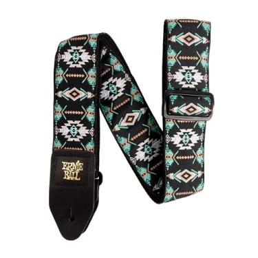 Imagem de Ernie Ball Jacquard Guitar Strap, Southwestern Turquoise (P05325)