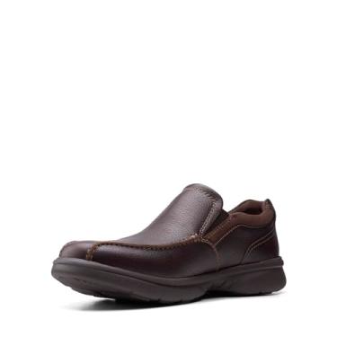 Imagem de Clarks Mocassim masculino Bradley Step, Marrom polido, 46