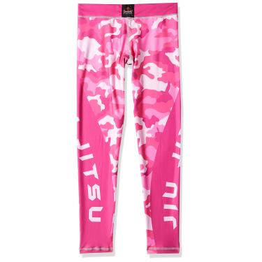 Imagem de Calça de Compressão Termica Legging Feminina - 2824 RO - Rosa - GG - Jiu Jitsu