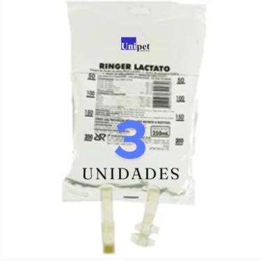 Imagem de 3 UN RINGER LACTATO 250 ML JP UNIPET