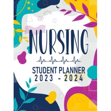 Imagem de Agenda escolar de enfermagem 2023-2024: agenda acadêmica de 24 meses para estudantes de enfermagem
