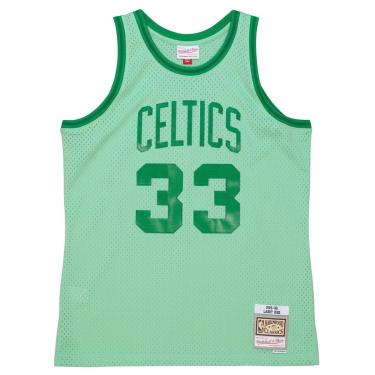 Imagem de Regata Mitchell & Ness NBA Space Knit Swingman Jersey Celtics 1985-86 Larry Bird Masculino-Masculino