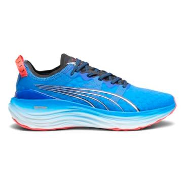 Imagem de PUMA Tênis de corrida masculino Foreverrun Nitro - Branco, Azul, 40
