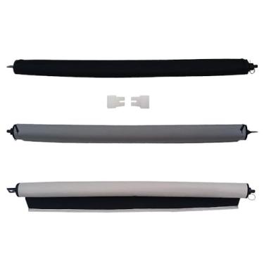 Imagem de YIFOUM Conjunto de cobertura de cortina de para-sol de teto solar panorâmico para Chevrolet Equinox 2016 2017 2018 2019 (preto)