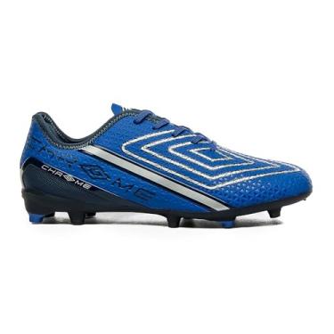 Imagem de Chuteira Campo Umbro Chrome (40, Marinho e Azul)