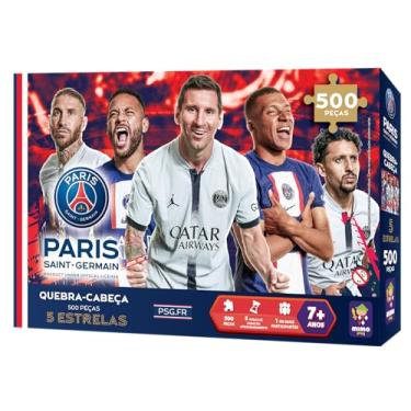Imagem de PSG, Quebra cabeça colecionavel 5 Estrelas, 500 peças- Mimo brinquedos