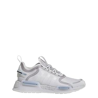 Imagem de adidas T nis feminino NMD_R1 V3, Tra o cinza/tra o cinza/preto central, 8.5