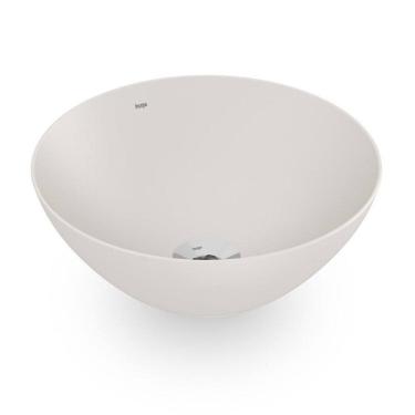 Imagem de Kit 2 Cubas de Apoio Redonda sem Mesa 350 Platinum P1 Incepa Bege