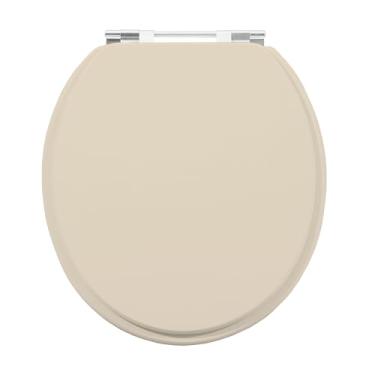 Imagem de Assento Sanitário Universal Oval Pêssego Shell Mdf Sicmol