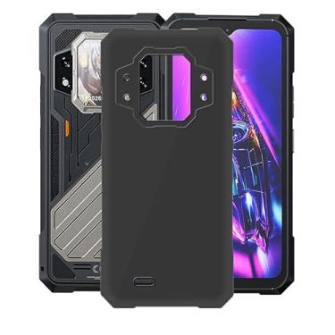 Imagem de AQGGIIXY Capa de telefone para Cubot KingKong X (16,7 cm), capa protetora ultrafina macia TPU à prova de choque, anti-arranhões X antiderrapante para Cubot KingKong X
