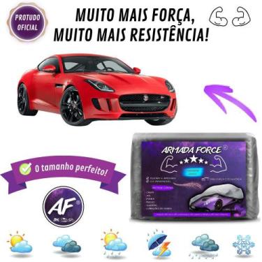 Imagem de Capa De Cobrir Carro Jaguar F-Type Forrada Impermeável Armada Force - 