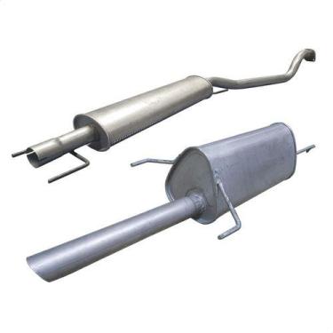 Imagem de Kit Escap Abafador + Silencioso Astra Sedan 2.0 1999 2002 - ScapJá