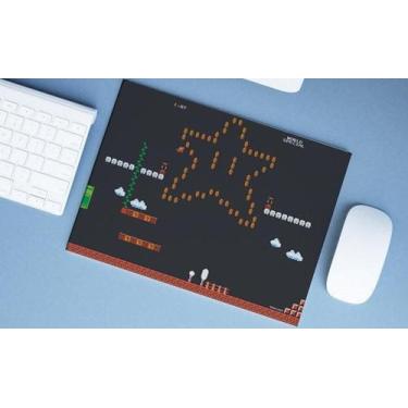 Imagem de Mouse Pad Grande Video game Presente Mario World - Deluzz