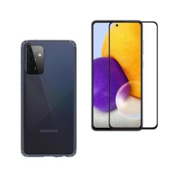 Imagem de Capinha Anti Shock + Película de Vidro 9D Para Galaxy A72 - ELXCASES