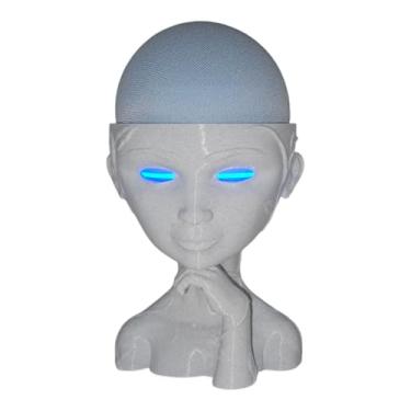 Imagem de Suporte para Echo Dot 4 e 5 Afrodite A Deusa do Amor Cor Marmorizada/Mármore