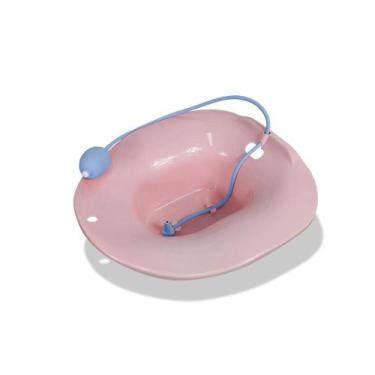 Imagem de Banho de Assento Montserrat Rosa  Bacia Adaptadora Prática