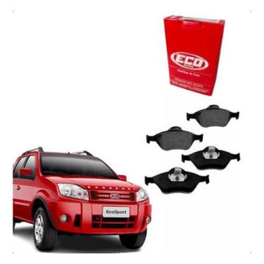 Imagem de Pastilha Freio Dianteira Ecosport Fiesta Eco1457 - ECOPADS