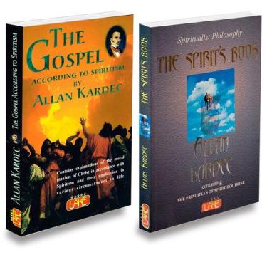 Imagem de Kit The Gospel According To Spiritism+The Spirit's Book - Evangelho+Li