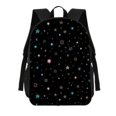 Imagem de Mochila Escolar Estrelas Volta as Aulas - Benellys, Preto