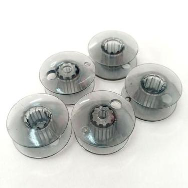 Imagem de Kit com 5 Bobinas Plásticas Singer 359838900 Para Máquina De Costura D