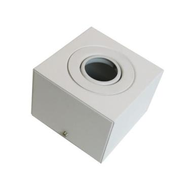 Imagem de Spot Plafon Sobrepor Alumínio GU10 + Lâmpada LED - I9LED, Branco