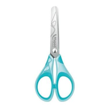 Imagem de Tesoura Escolar 13cm Essentials Soft Pastel - Maped, AZUL
