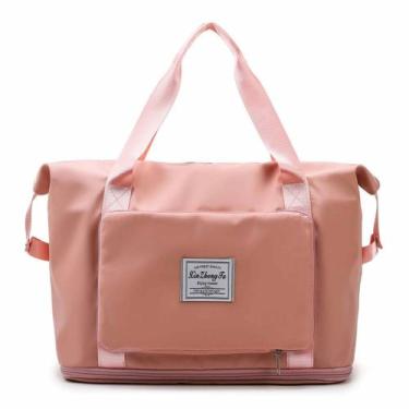 Imagem de Bolsa Viagem de Mão Mala de Bordo Grande Dobrável Expandível e Imperme