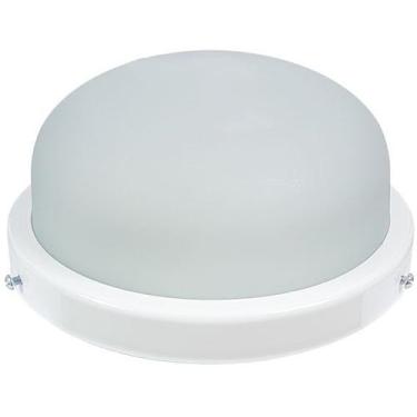 Imagem de Plafon Popular Branco Sem grade com vidro Fosco - CM GLASS - CLEIDE O.