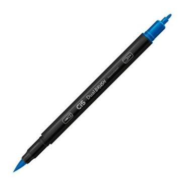 Imagem de Caneta Pincel Dual Brush Pen CIS Ponta Dupla Aquarelável (Marcador Art