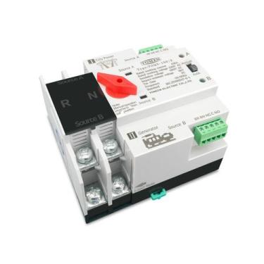 Imagem de Chave Transferência Automática 220v 63a Monofásica Gerador - Tomzn