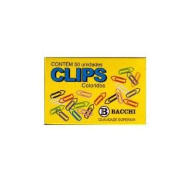 Imagem de Clips 4/0 Colorido C/50 Bacchi