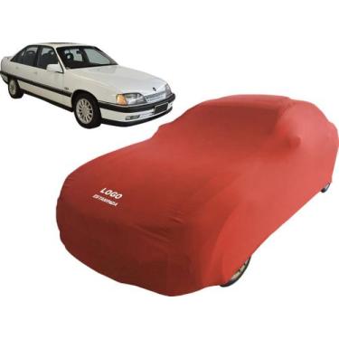 Imagem de Capa De Tecido Para Carro Chevrolet Omega 1990 Cd 3.0 - Mz, Vermelha