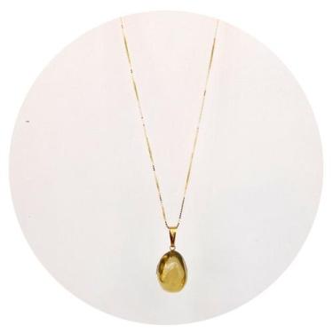 Imagem de Colar Prata 925 + Ouro 18k Green Gold Natural e Legítima - Ponte Vecch