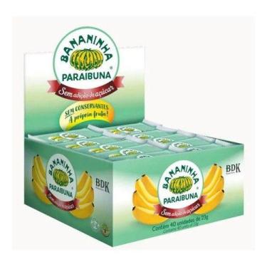 Imagem de Bananinha Sem Açúcar Tradicional 23g Display 40un Paraibuna