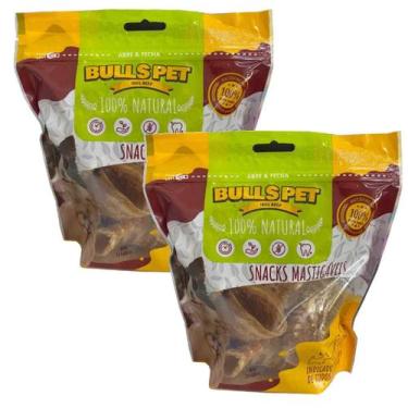 Imagem de Petisco Para Cachorro Mini Traqueia Snacks Natural Kit 2un - BULLS PET