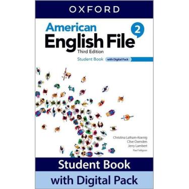 Imagem de American english file 2 - student book with digital pack - 3rd - OXFOR