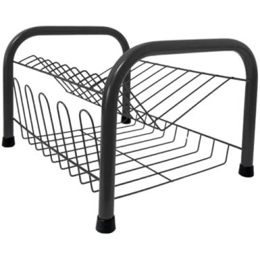 Imagem de Decasa - Escorredor De Louça Versátil Duplo Compacto Secador Grafite