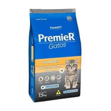 Imagem de Ração Premier Ambientes Internos Gatos Filhotes Frango 7,5kg - PREMIER