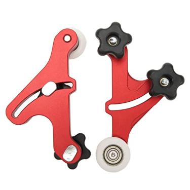 Imagem de Guia de Calcas de Tabela de Liga de Alumínio, Tamanho Ajustável, Operação Suave, Alimentador de Prensa de Rolos, para Trabalhar Madeira