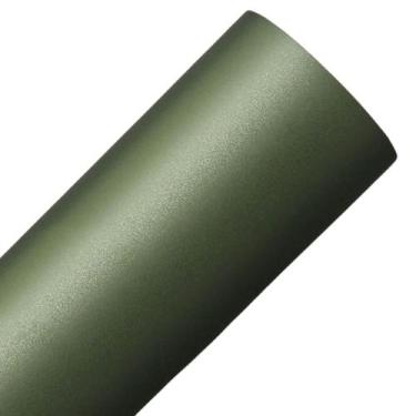 Imagem de Adesivo Vinílico Lavável Verde Oliva Para Móveis 3mtsx61cm - ALLTAK DE