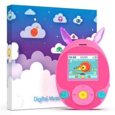Imagem de Leitor de MP3 Wiwoo 64GB para Crianças - com Bluetooth, Alto-Falante e